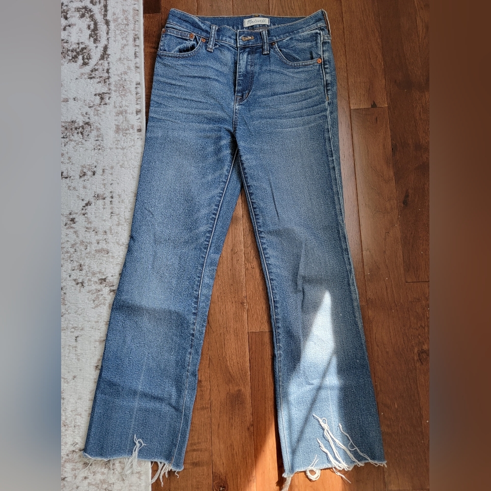 Madewell flared mid rise flea market jeans size 26